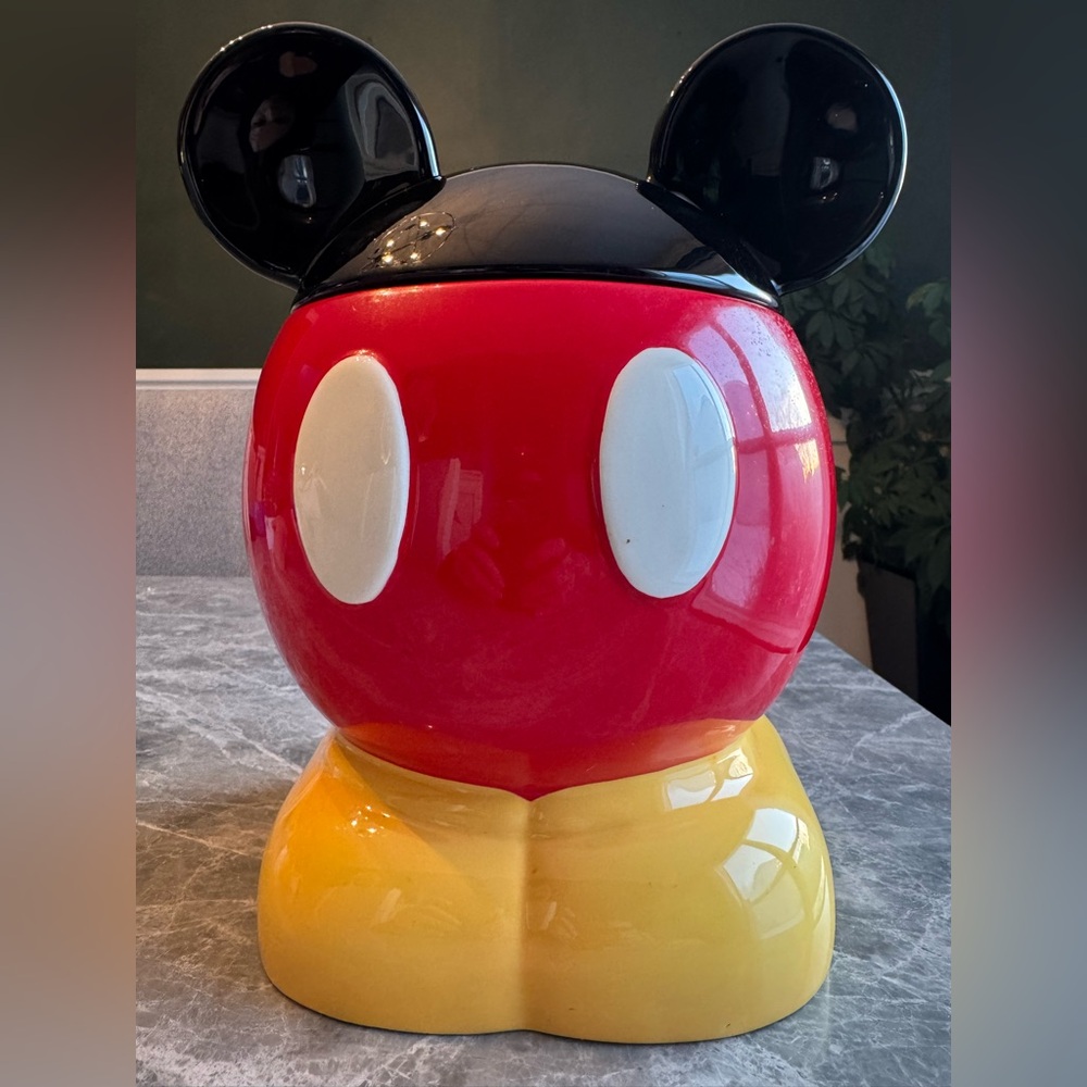 Disney Parks vintage Mickey Mouse Cookie Jar